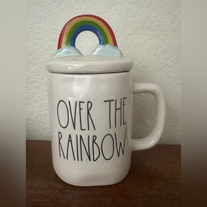 Rae Dunn Over the Rainbow mug